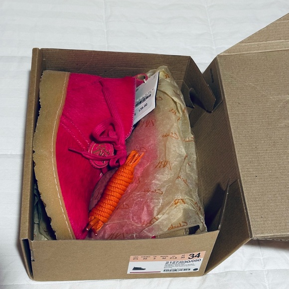 Zara x Clark’s Collaboration Boots Sz 34 - Picture 6 of 6